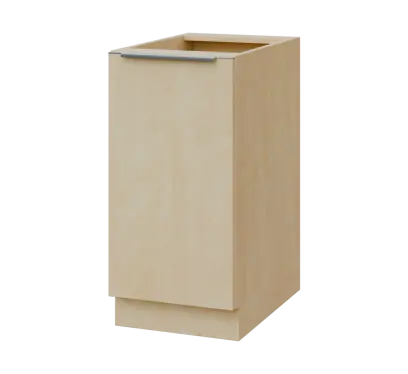 SIS - 4D spodní skříňka, 1-dveřová, levá, 870x400x600, bříza světlá SIS - 4D spodní skříňka, 1-dveřová, levá, 870x400x600, bříza světlá